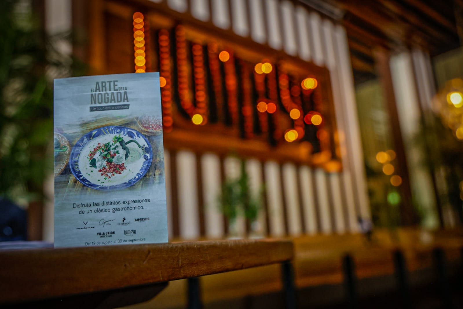 El Arte de la Nogada llega a Culiacán: seis restaurantes crean tour gastronómico