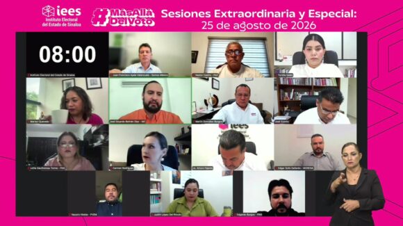 Partidos políticos tendrán más de 93 mdp para gastos de campaña en Sinaloa durante 2027
