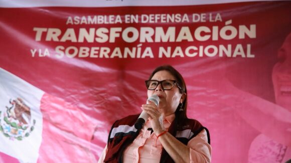 “Ustedes van a hacer posible que gane la encuesta”: Imelda Castro realiza asamblea informativa en Eldorado, Sinaloa