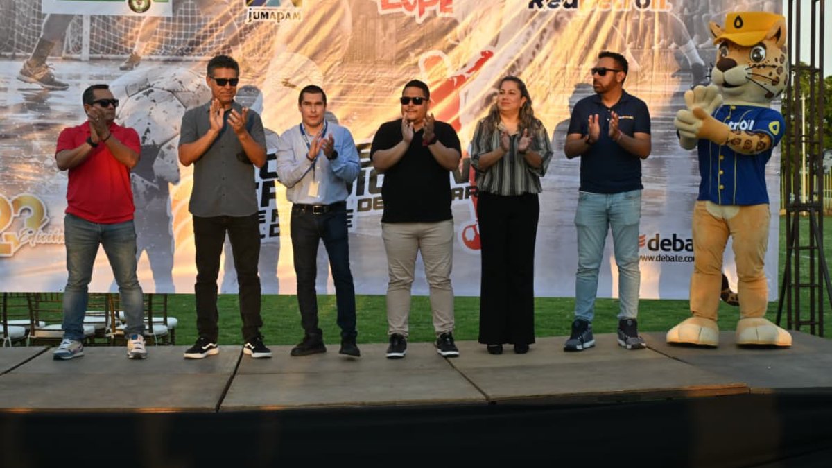 inauguran la edicion 23 del torneo de futbol de los barrios el debate en mazatlan