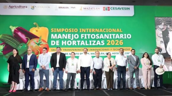 Inauguran en Mazatlán, Sinaloa, el segundo Simposio Internacional de Manejo Fitosanitario de Hortalizas 2026