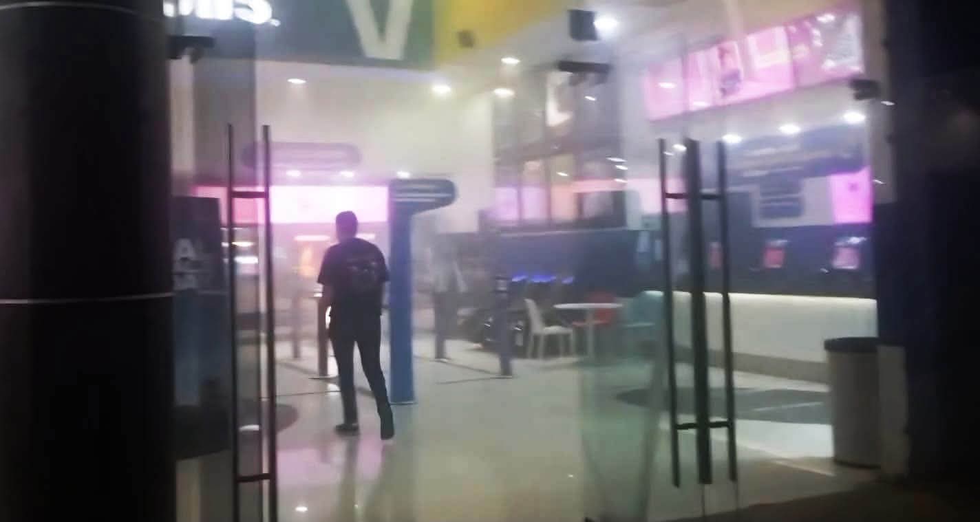conato de incendio en un cine ubicado Plaza Punto de Los Mochis