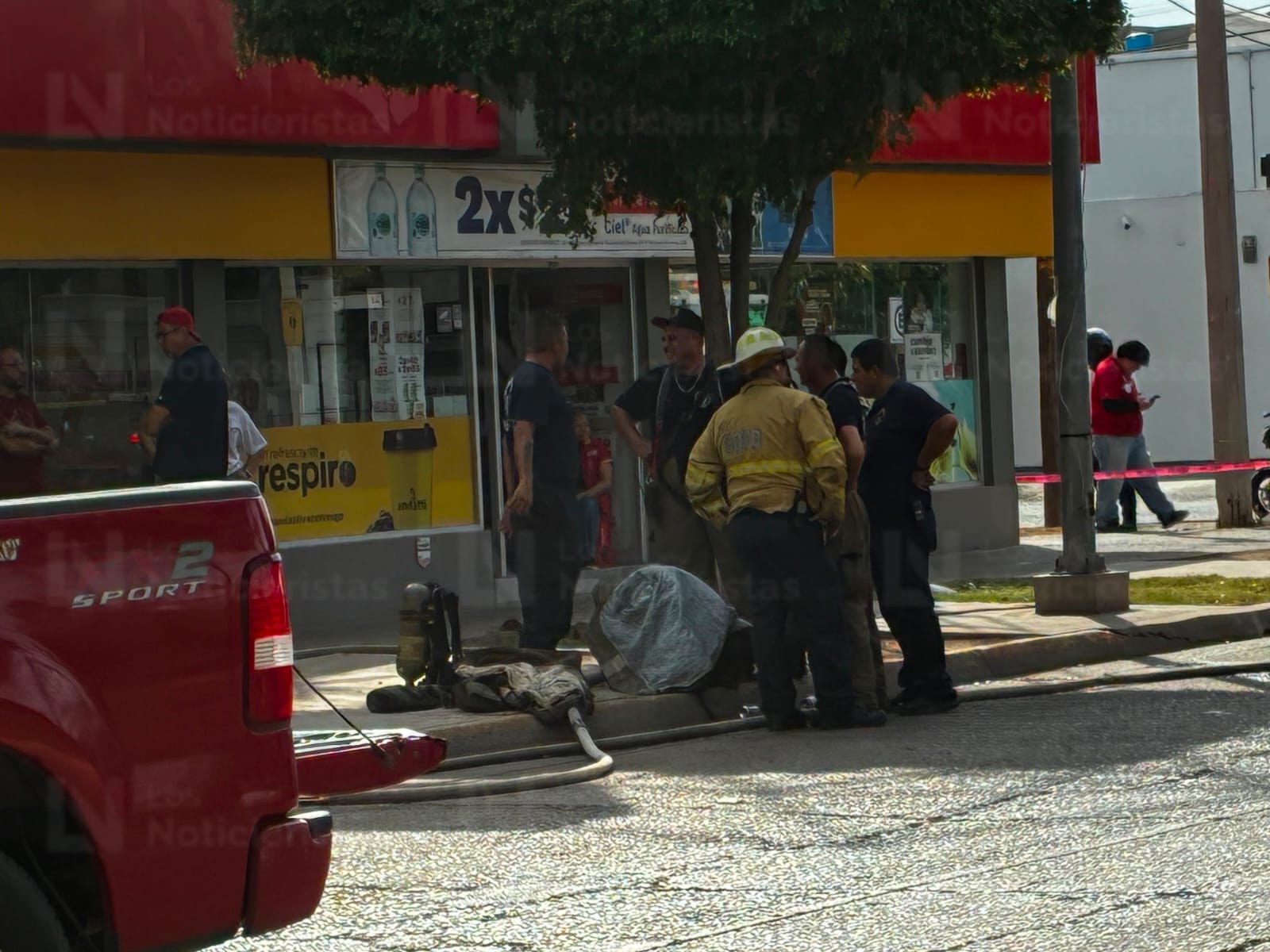 Incendio de imprenta en Los Mochis, Sinaloa