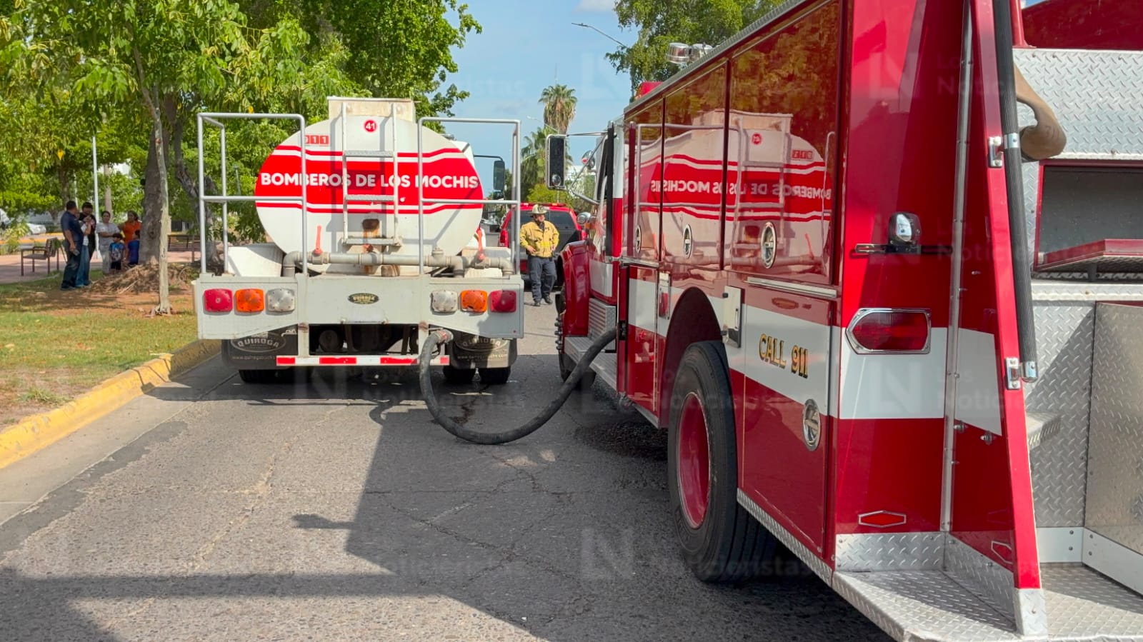 Incendio de imprenta en Los Mochis, Sinaloa