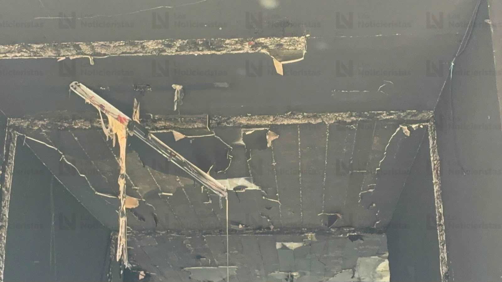 Incendio en congeladora en construcción en Topolobampo