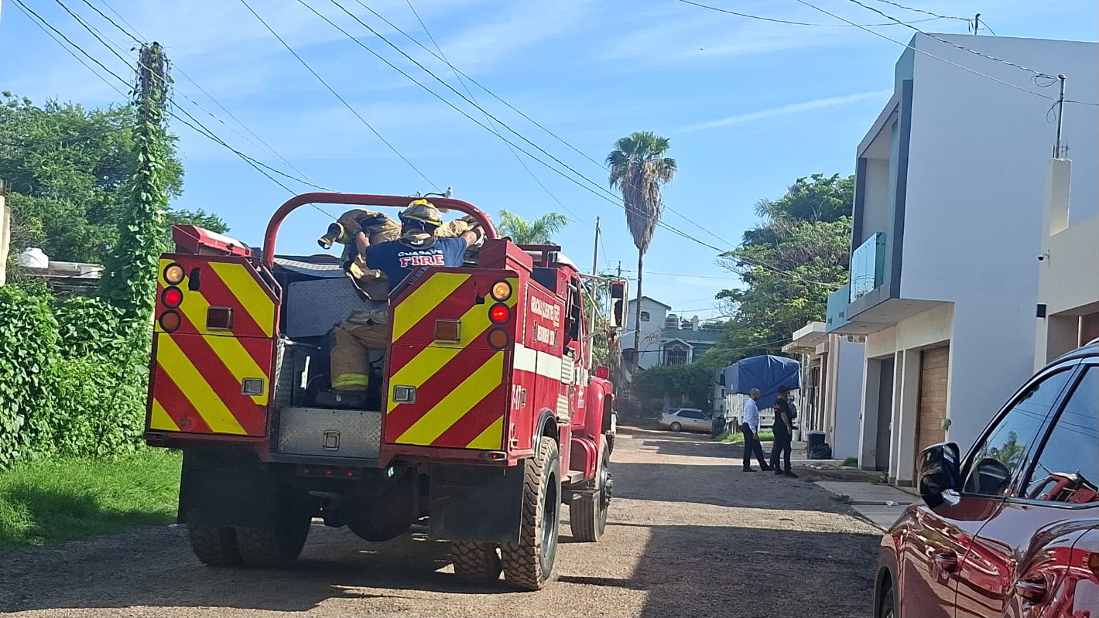 Incendio en Guasave