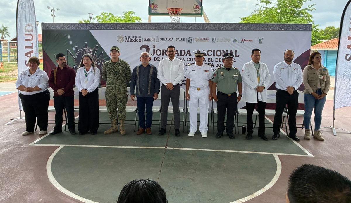 Inicia Jornada Nacional de Lucha contra el Dengue en Ahome