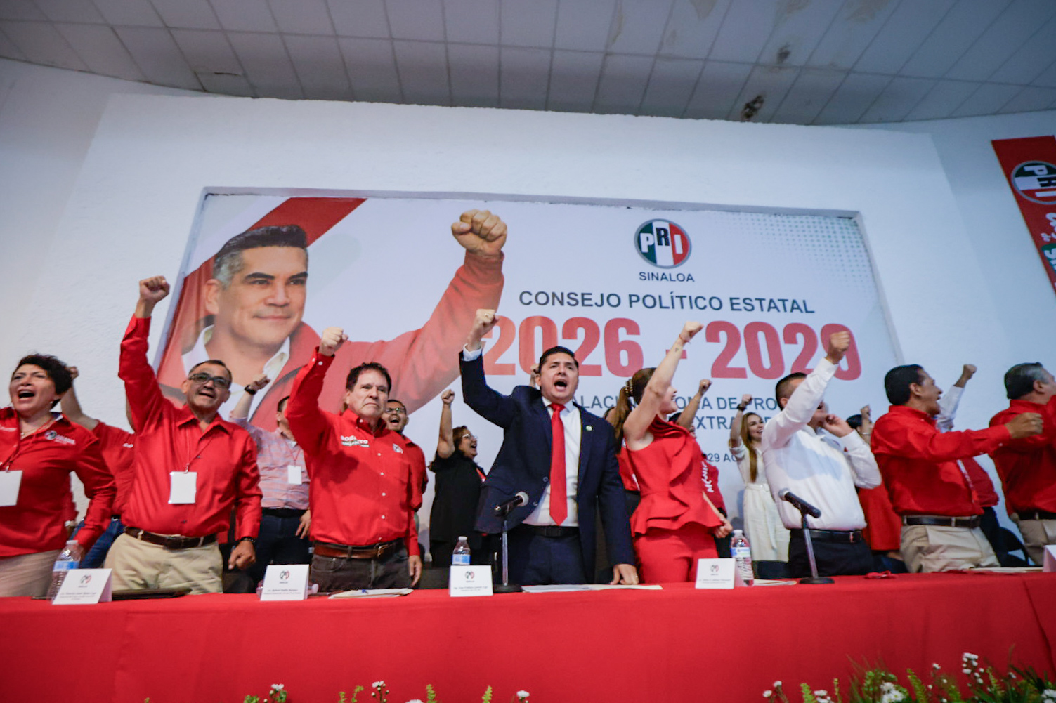 Instalan Consejo Político Estatal del PRI Sinaloa