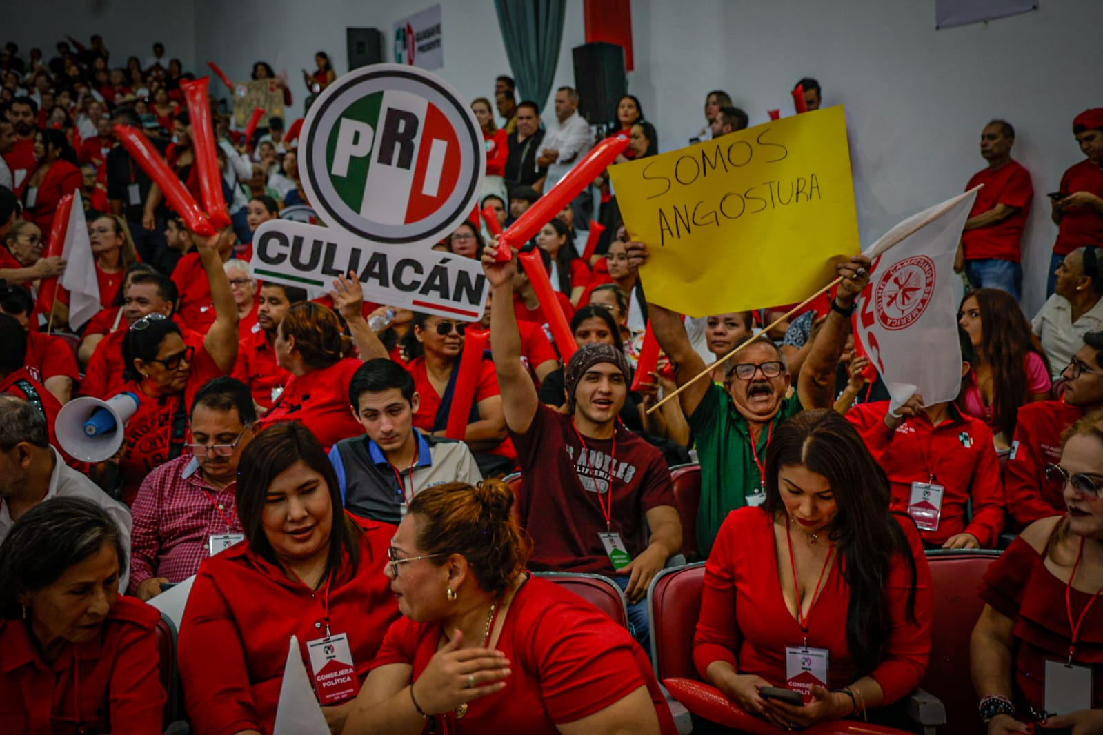 Instalan Consejo Político Estatal del PRI Sinaloa