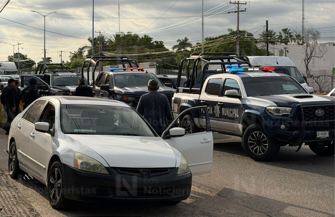 Intento de "levantón" en el sector Aeropuerto de Culiacán, Sin.