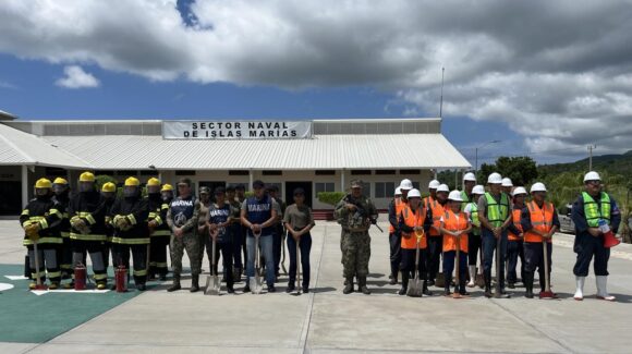 Islas Marías, Nayarit se prepara para el riesgo; Marina prueba respuesta ante sismo y tsunami