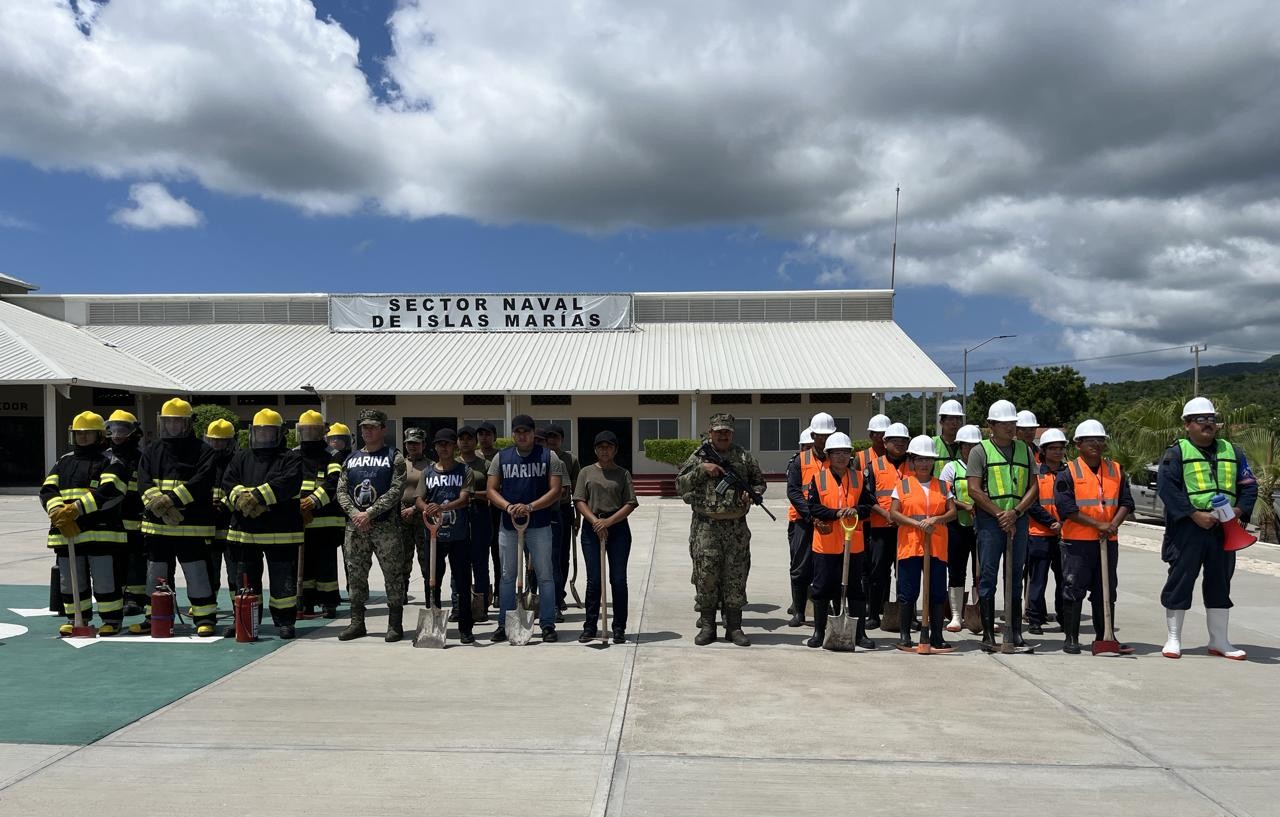 Islas Marías, Nayarit se prepara para el riesgo