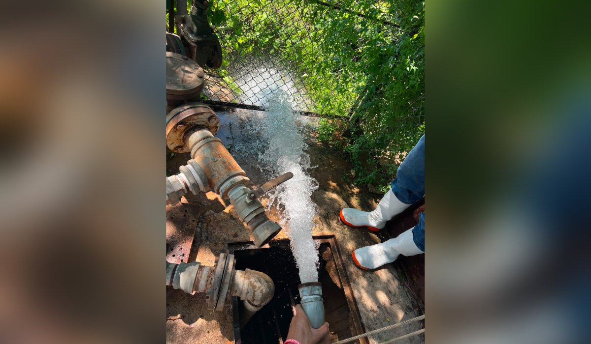 JAPAF instala equipo de bombeo al Sistema San Pedro en El Fuerte
