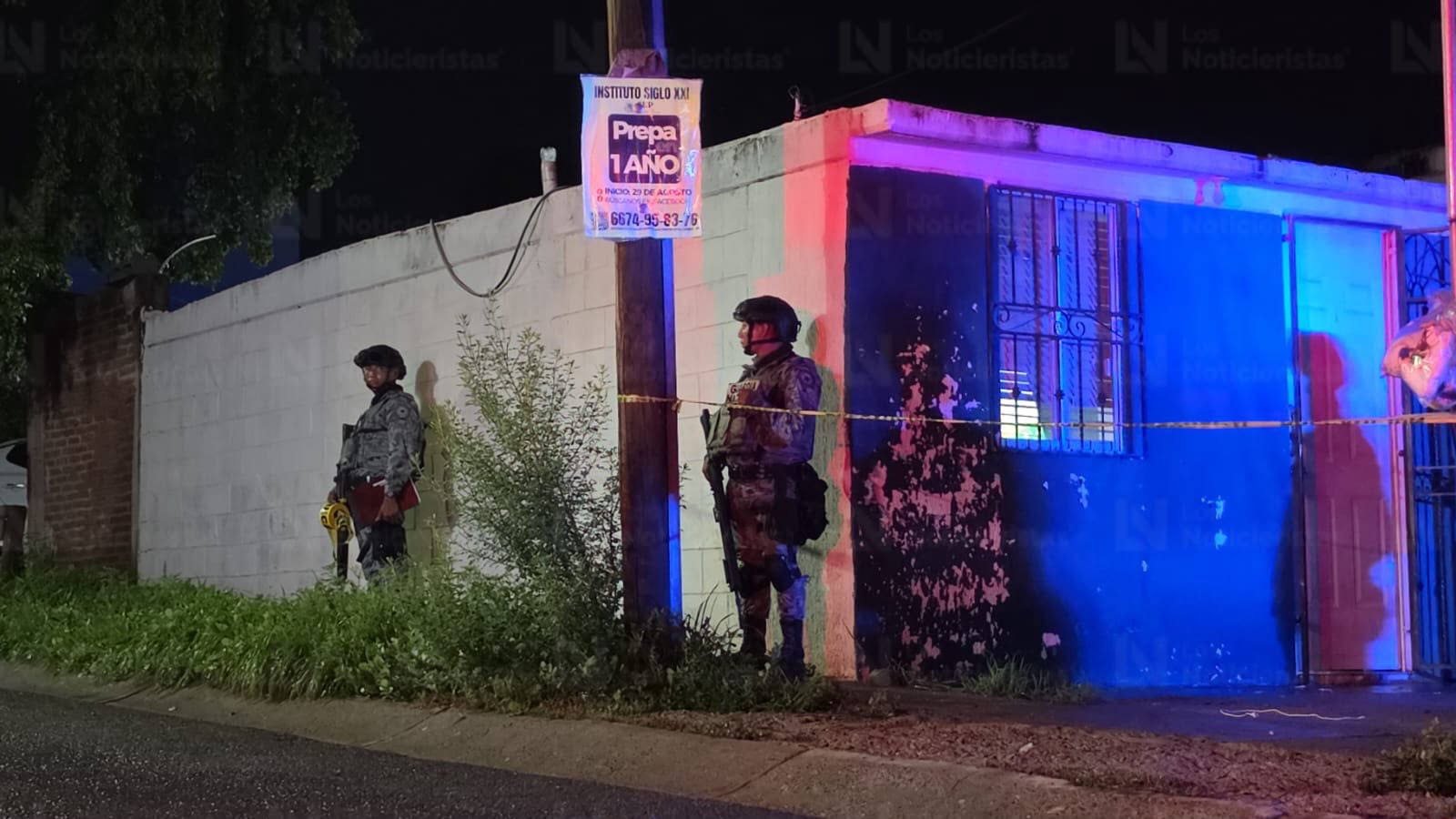 Jardinero es atacado a tiros en Los Ángeles, Culiacán