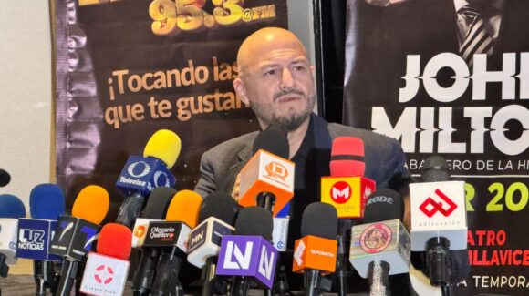 John Milton regresa a Culiacán tras un año de ausencia; ofrecerá ocho funciones en el Teatro Pablo de Villavicencio
