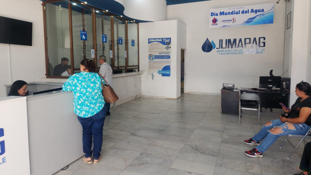 jumapag detecta a 46 trabajadores con adeudos de agua en guasave oficina