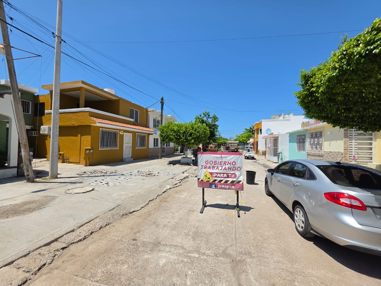 Jumapam renueva tubería en dos colonias de Mazatlán