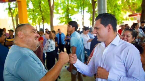Kristiam Espinoza refrenda compromiso con la Transformación y cercanía con el pueblo durante asamblea de Morena en Guasave