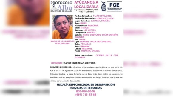 Confirma SSPE ‘levantón’ de celadora del penal Aguaruto, en Culiacán; activan operativo de búsqueda