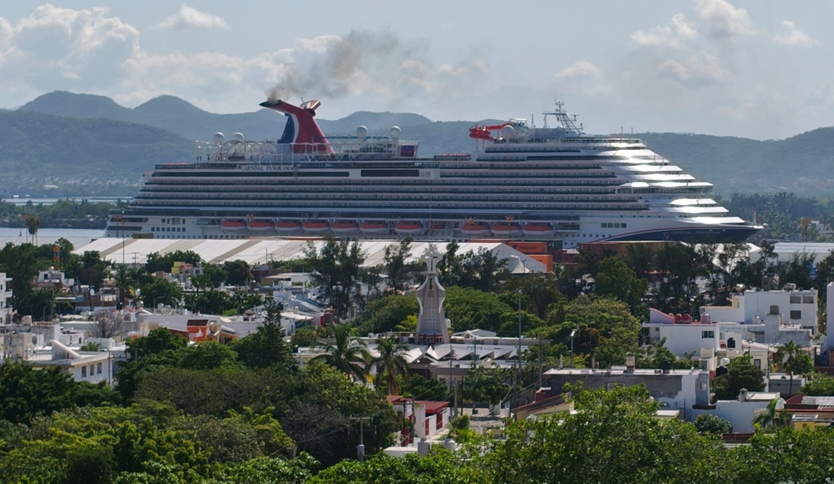 Cruceros fortalecen economía de Mazatlán