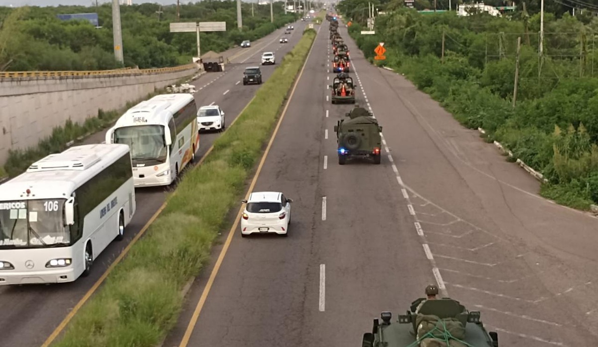 Llegan 2 mil elementos del Ejército Mexicano a Sinaloa
