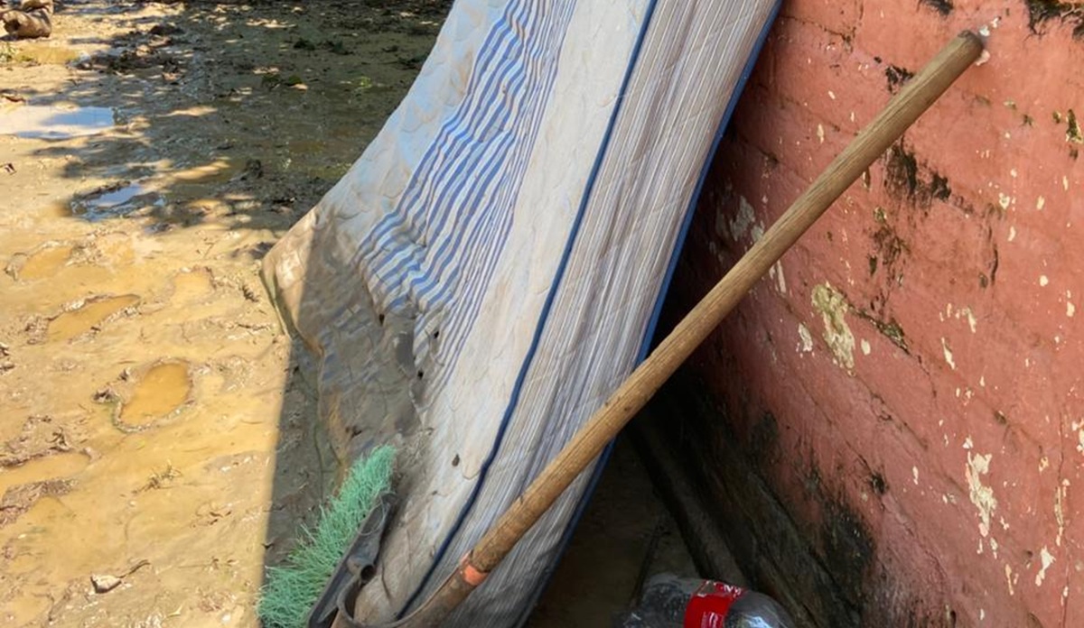 Afectaciones en Herculano de la Rocha, Guasave, por inundaciones