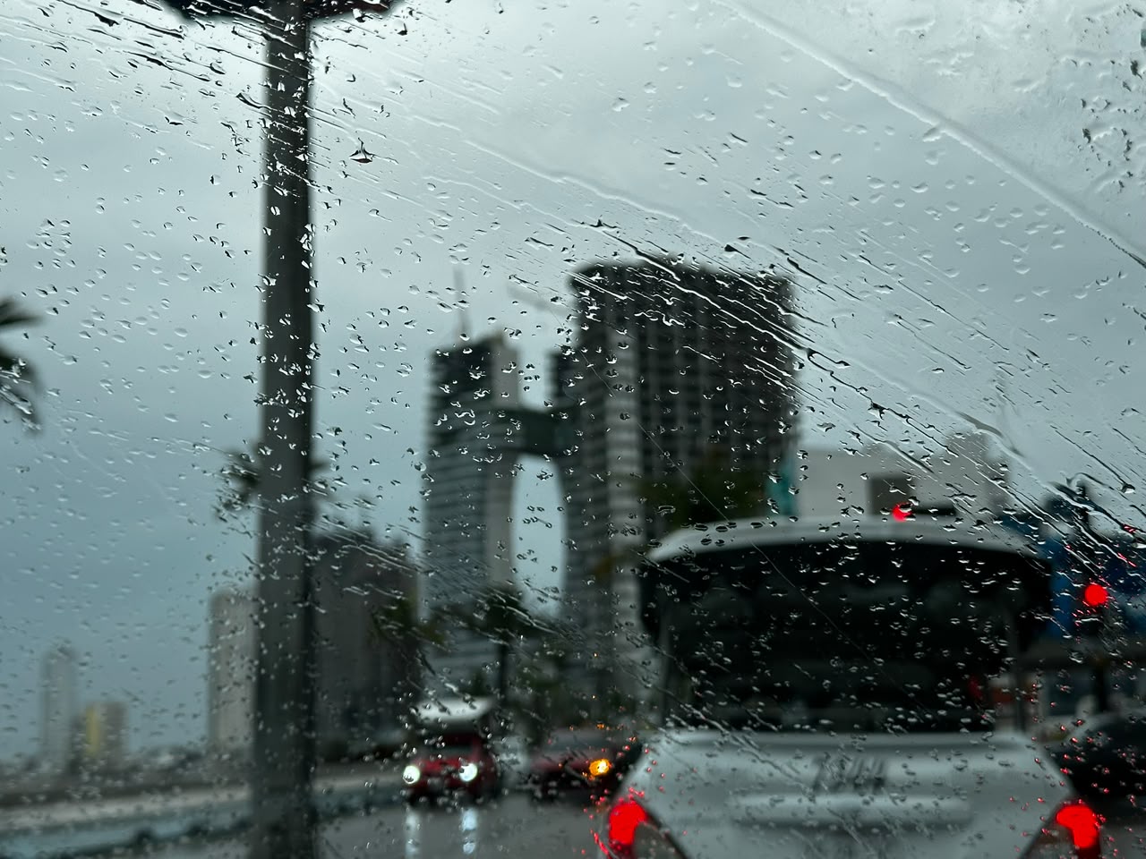 Fuerte lluvia