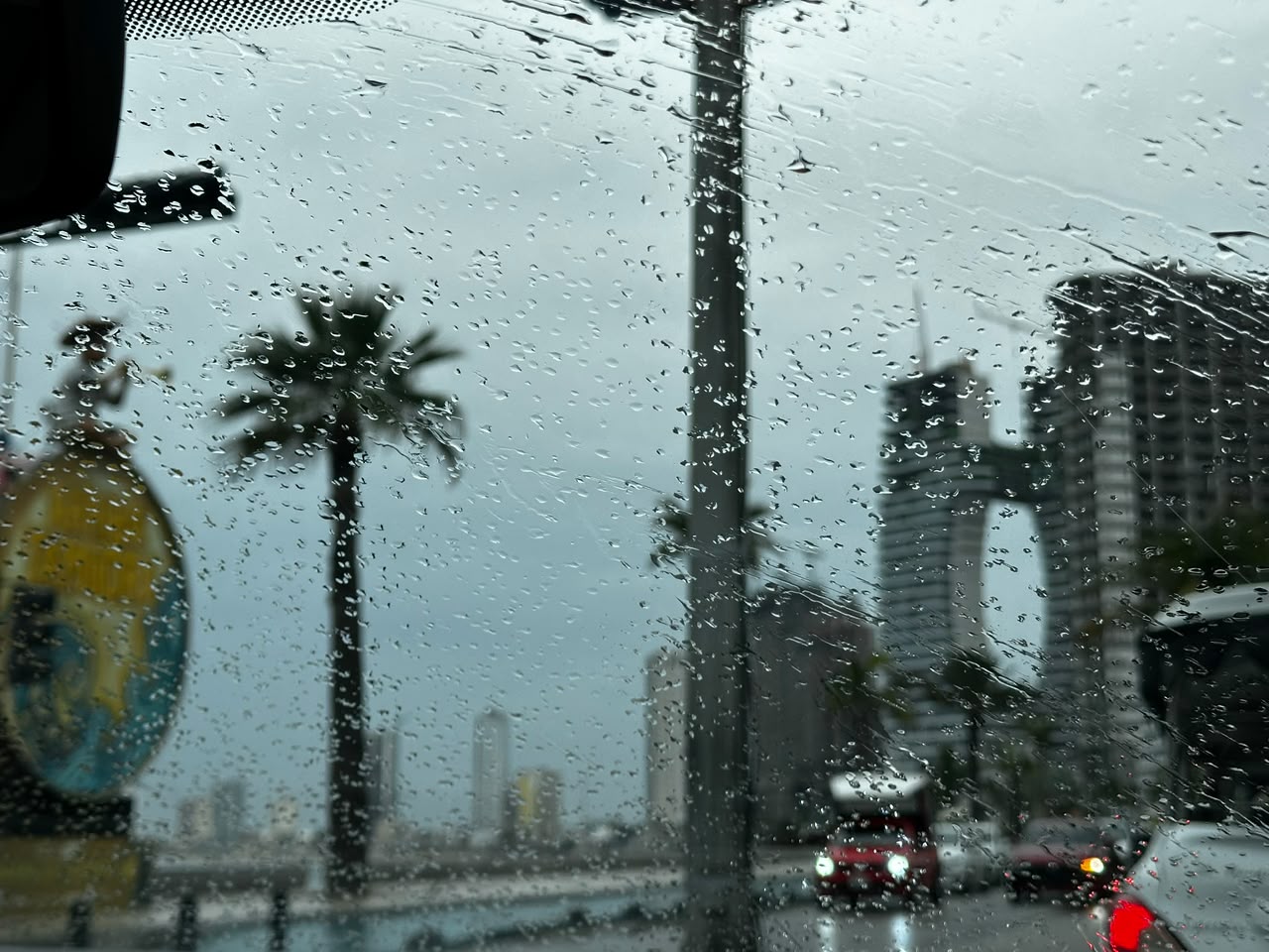 Fuerte lluvia