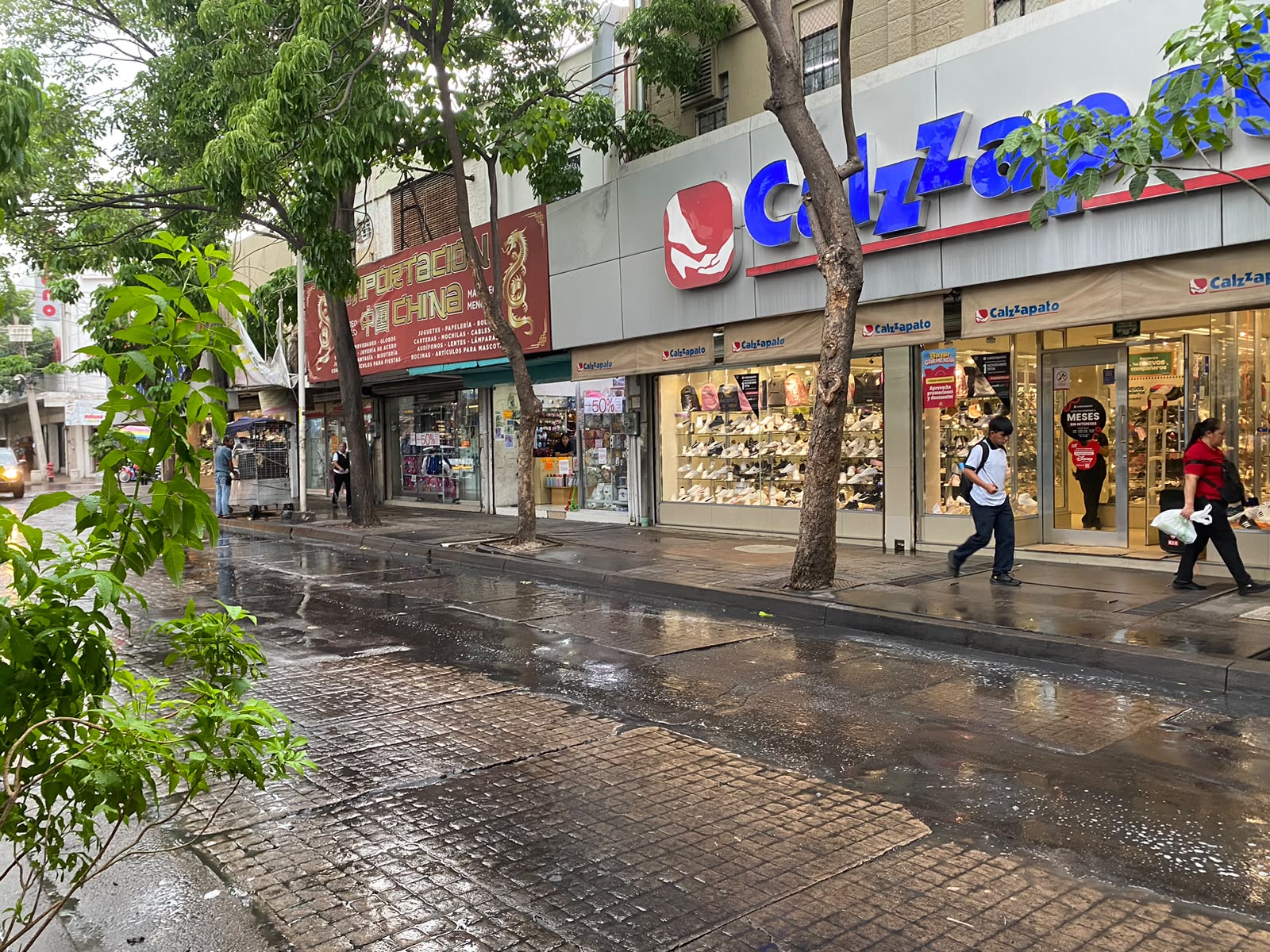 Lluvia en Culiacán