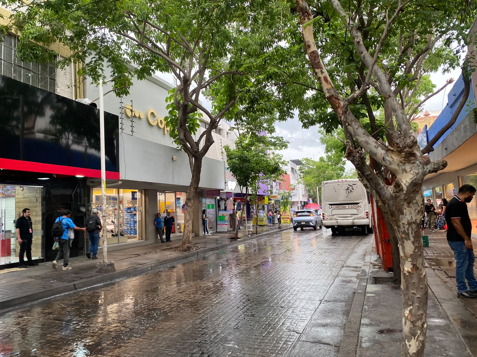 Lluvia en Culiacán