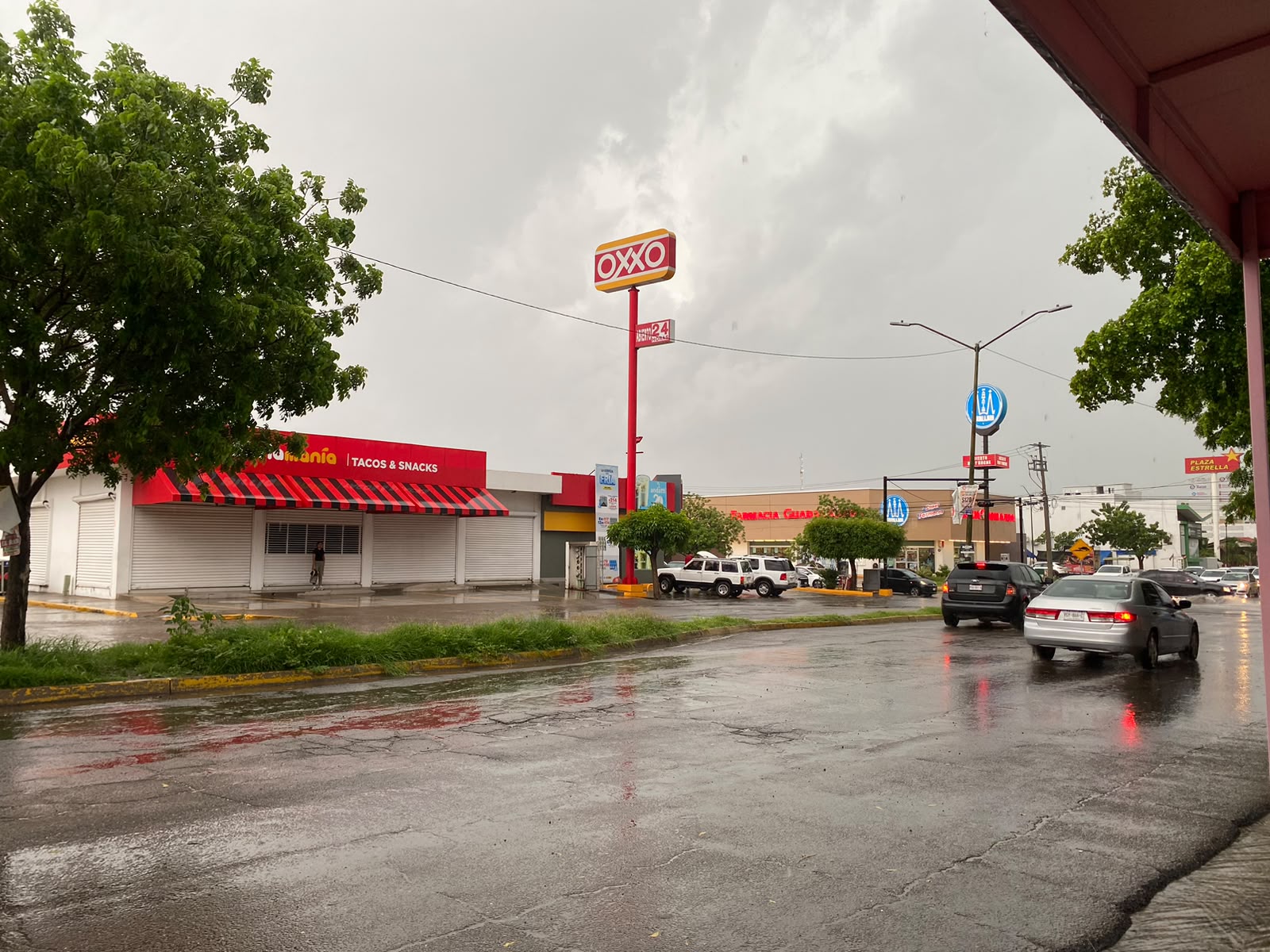 Lluvia en Culiacán
