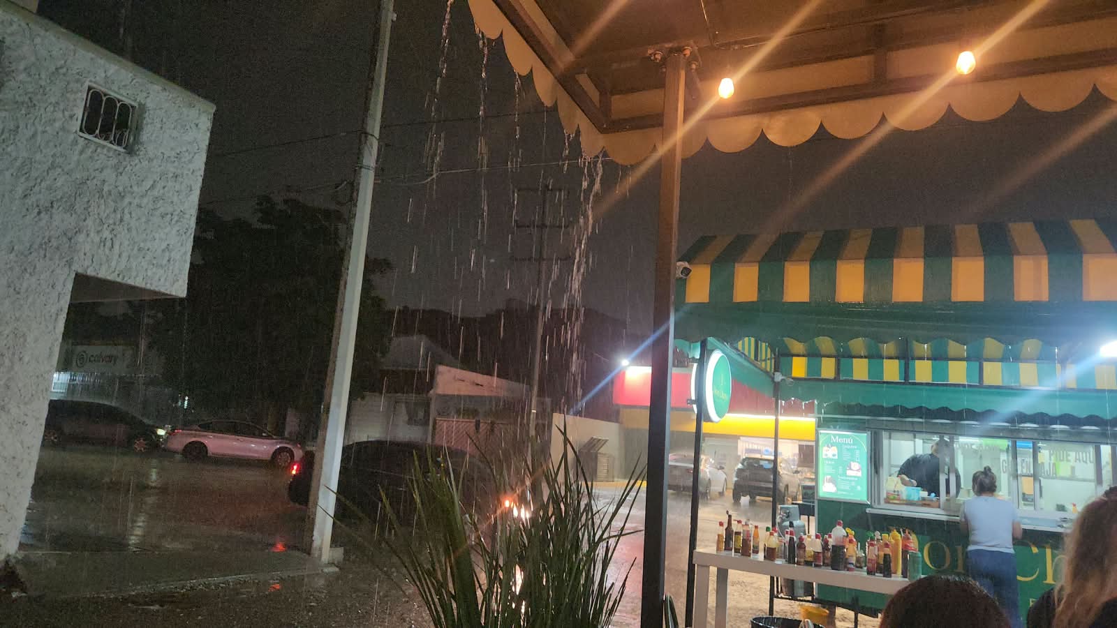 Lluvia en Guasave