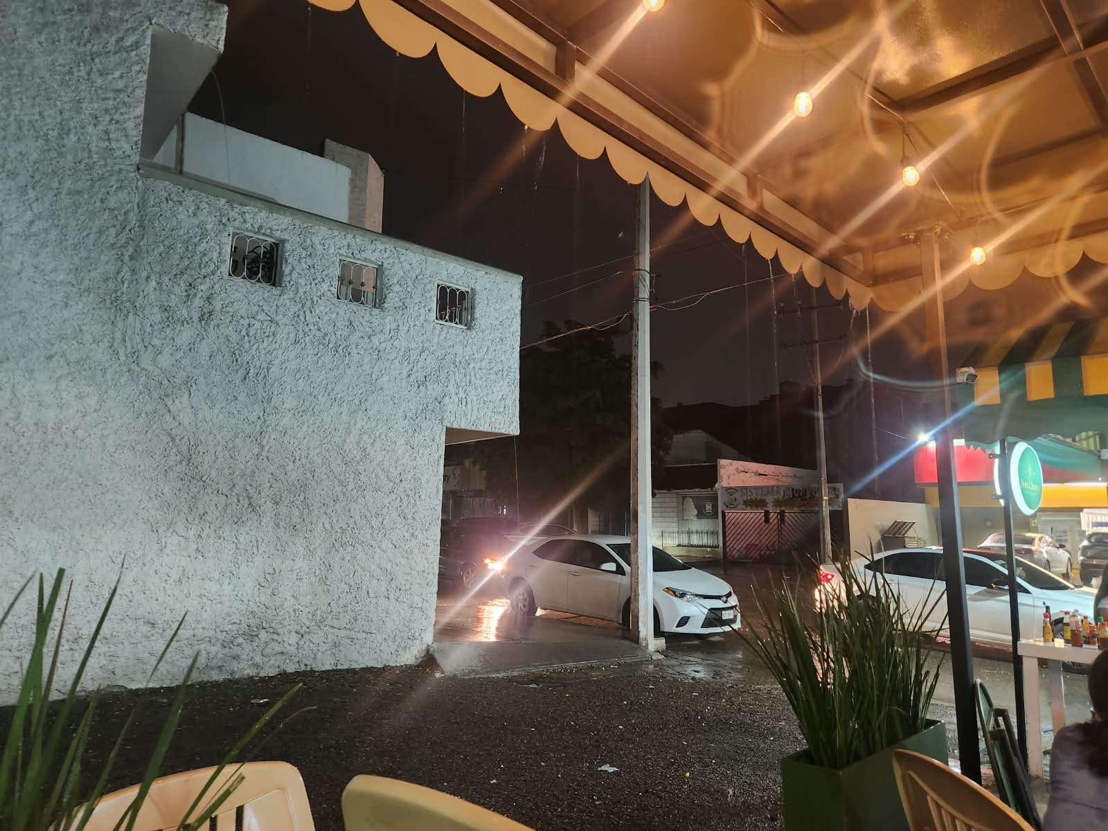 Lluvia en Guasave