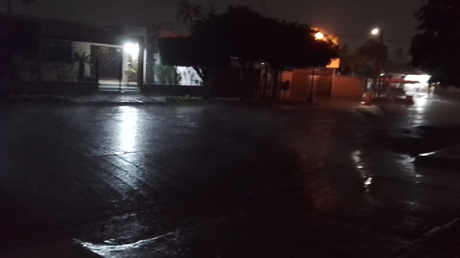 Lluvia en Guasave