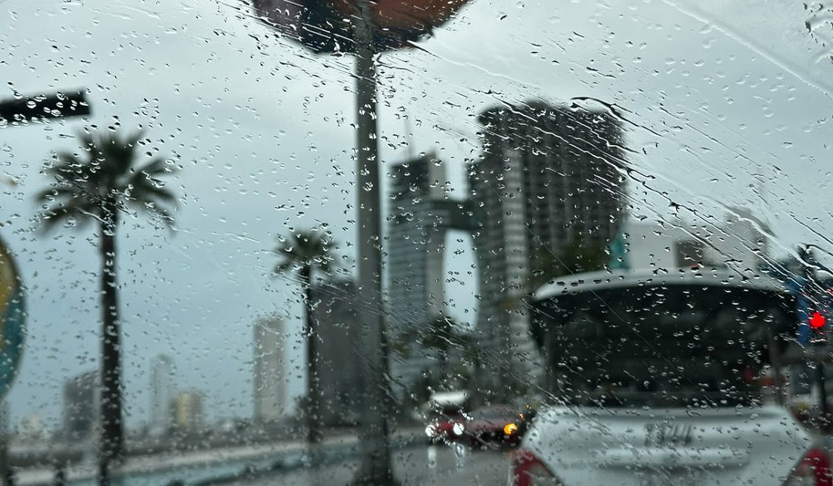 Lluvia en Mazatlán