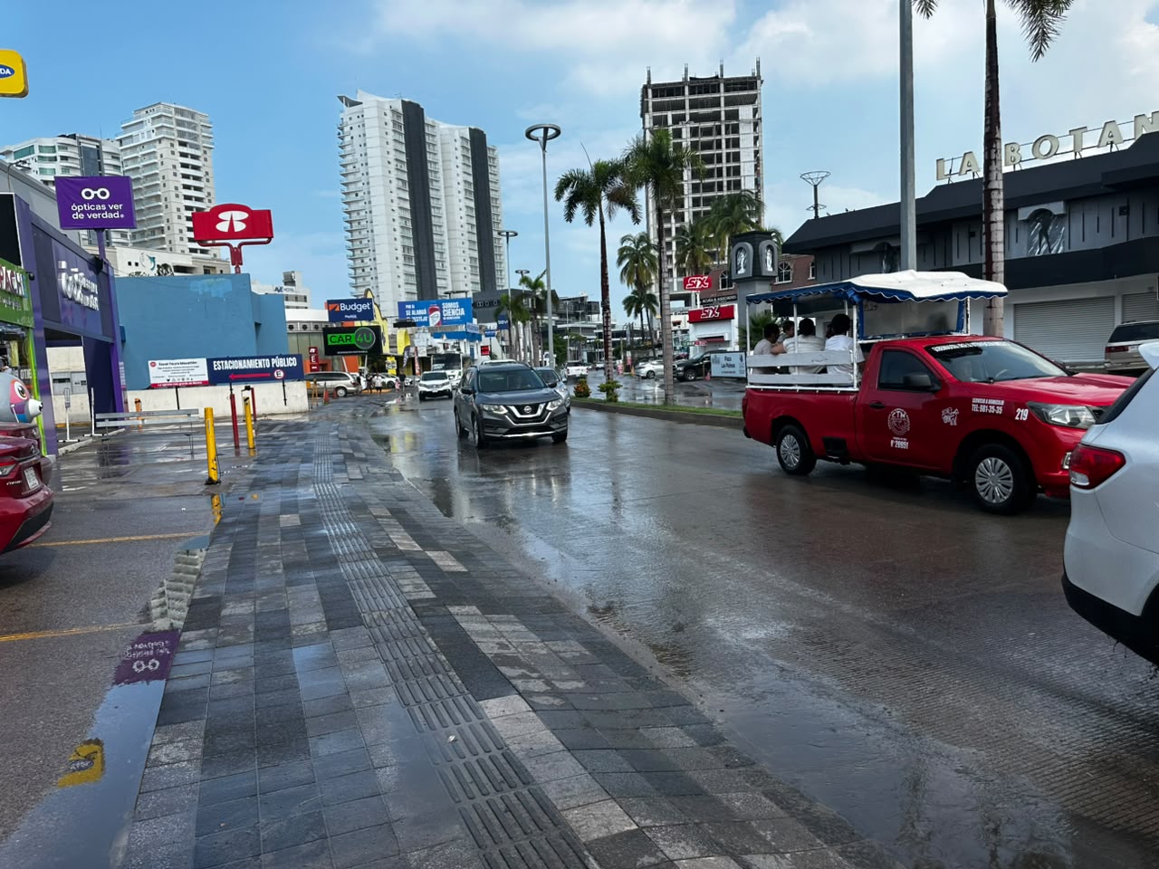 Lluvia en Mazatlán
