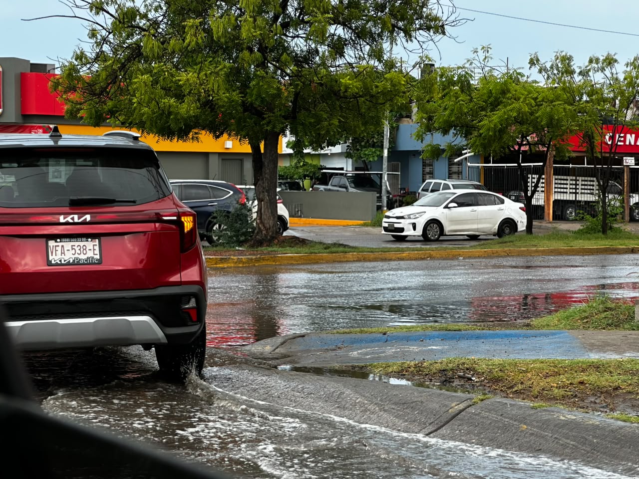 Lluvia en Mazatlán