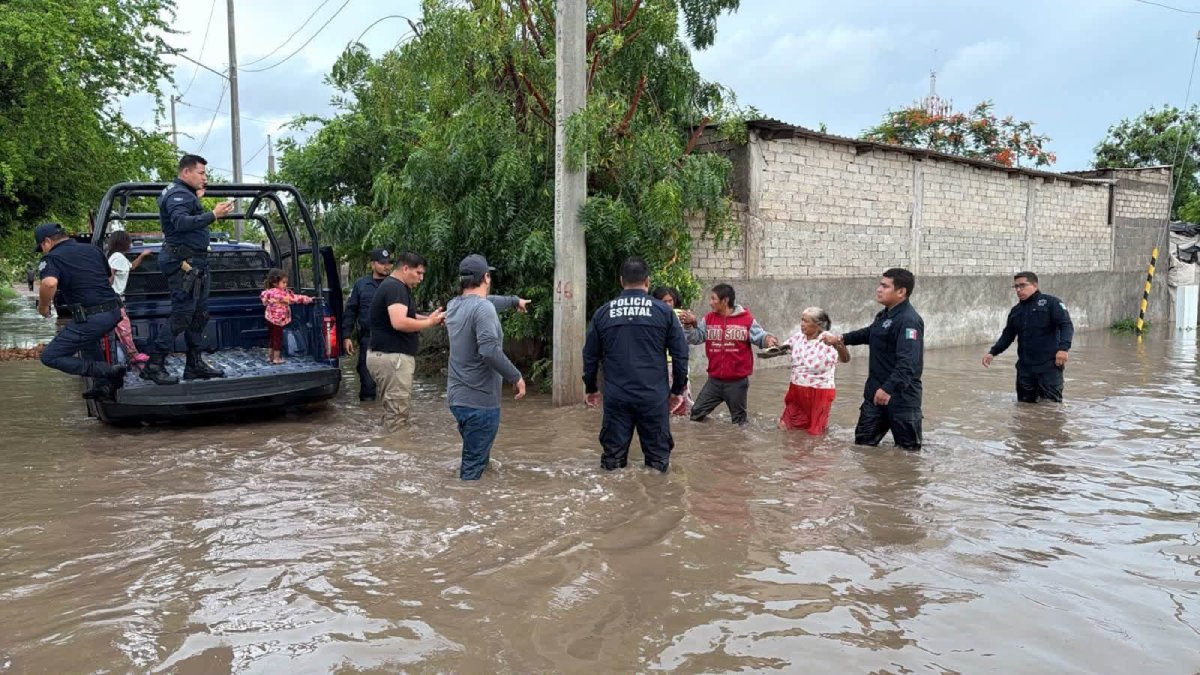 lluvias golpean elota sinaloa agua