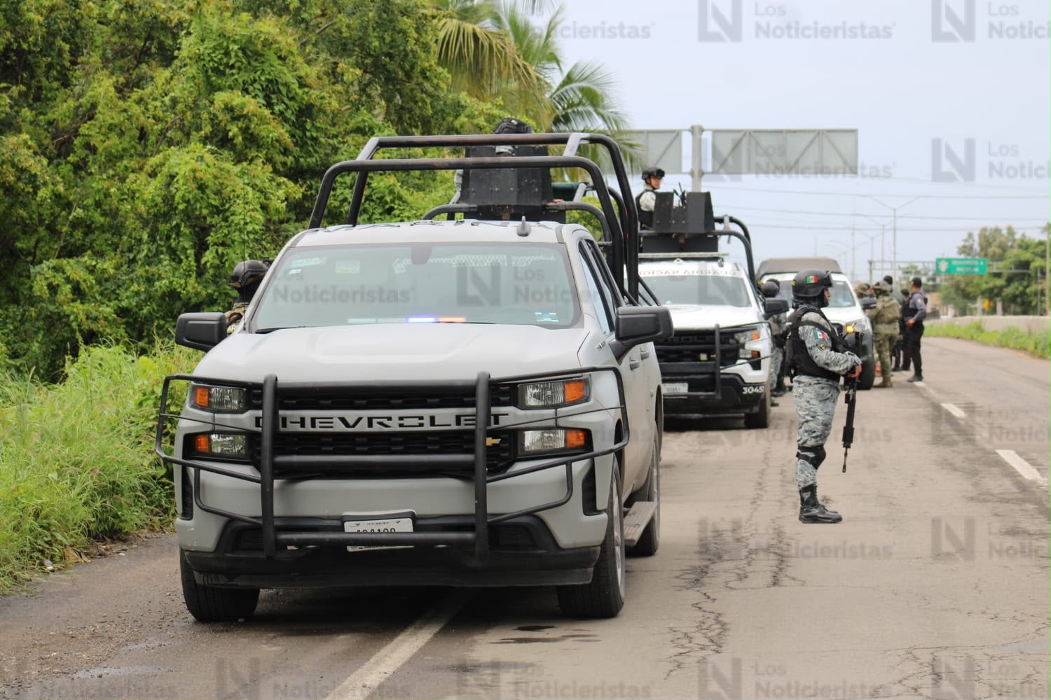 Personal de la SSPC y de la Guardia Nacional