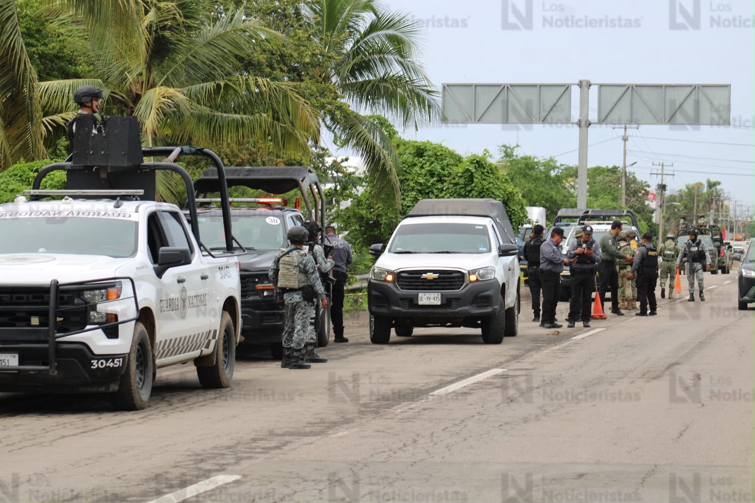 Personal de la SSPC y de la Guardia Nacional