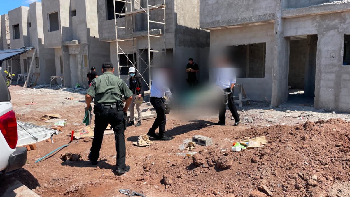localizan a un hombre sin vida en obra en construccion en praderas de villa los mochis