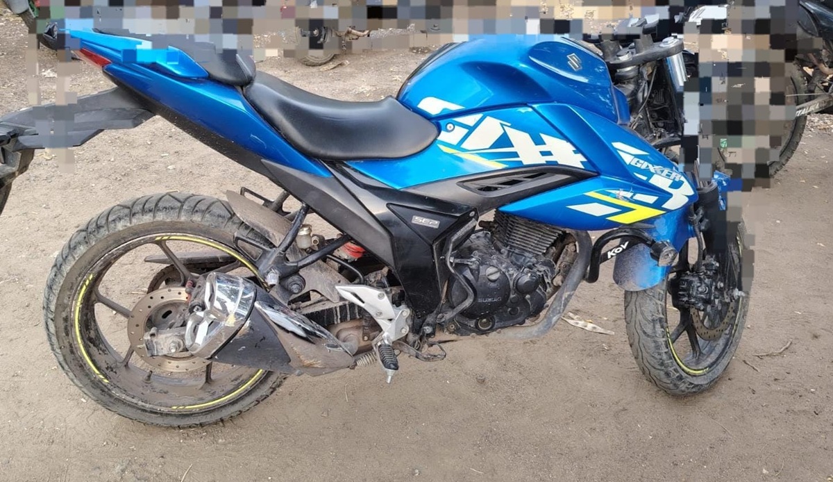 Localizan motocicleta robada por GPS en Mazatlán