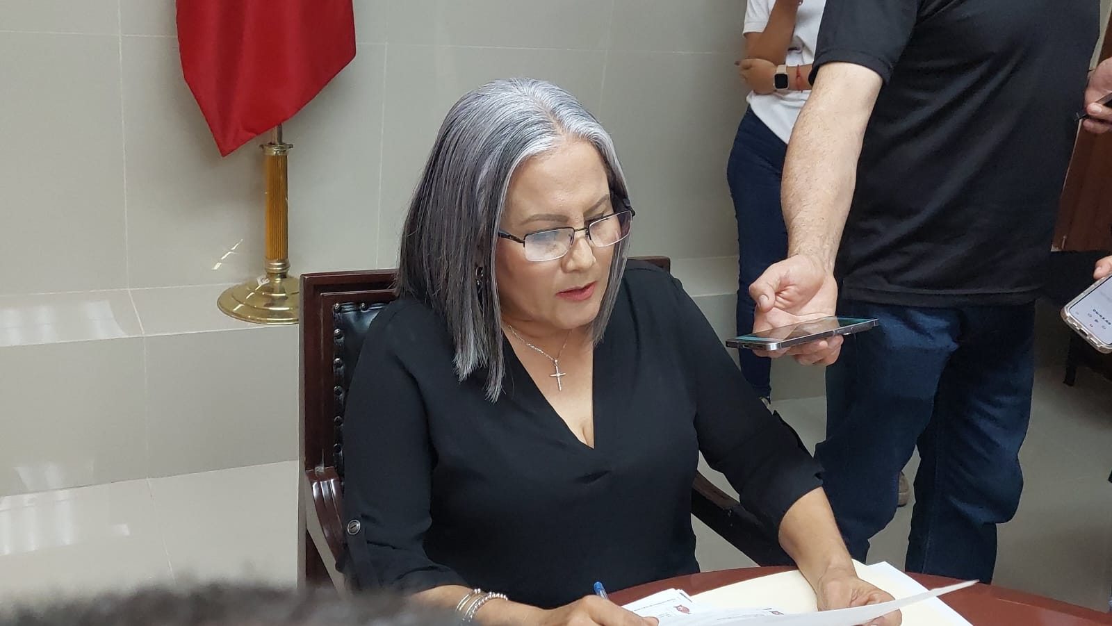 Lupita López, presidenta municipal de Salvador Alvarado