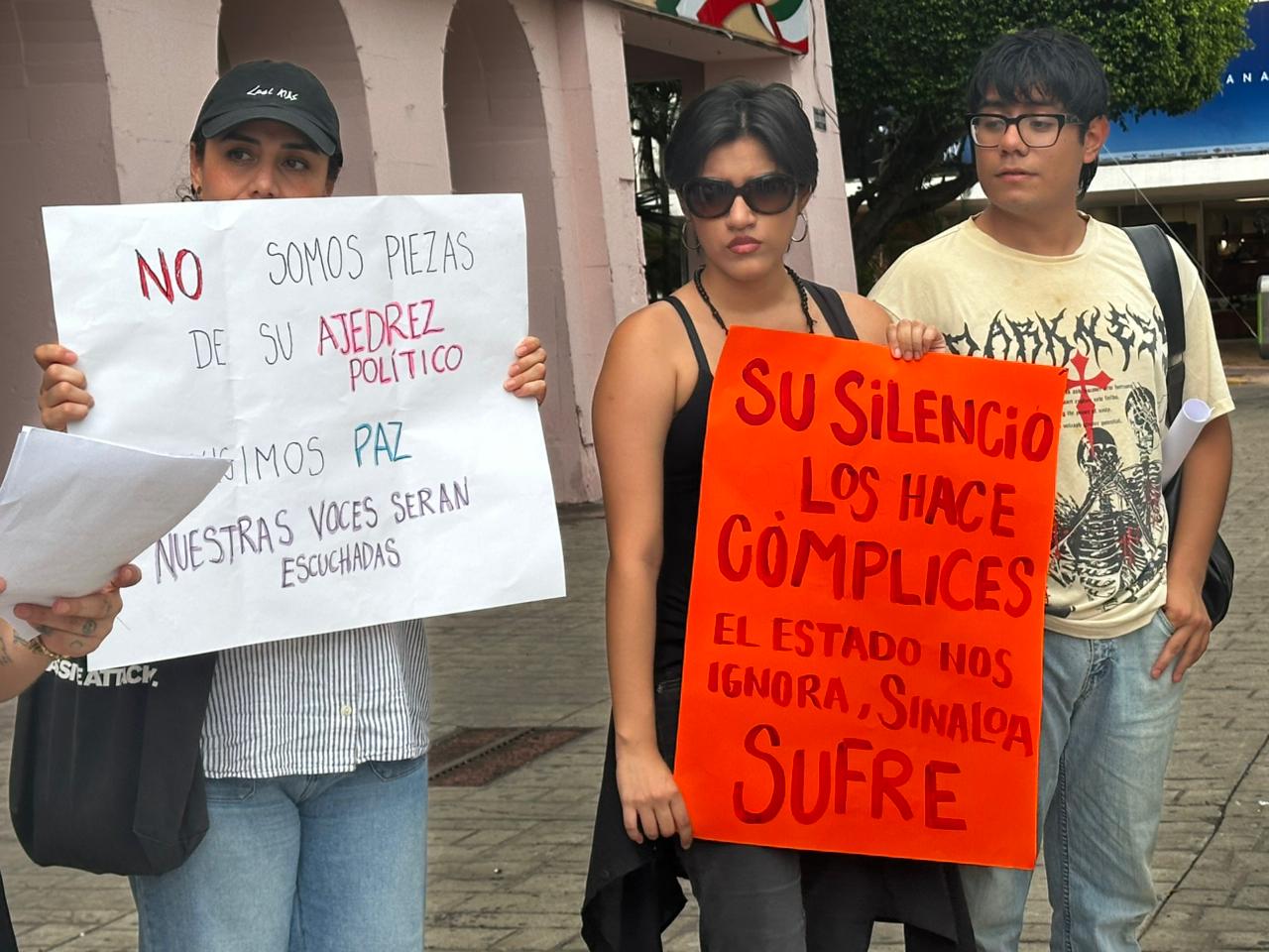 Manifestación en Mazatlán contra violencia e inseguridad