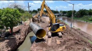 mantiene japac cierre en la avenida federalismo en culiacan