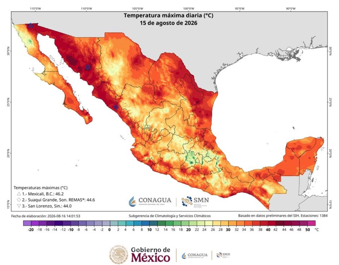 Mapa calor
