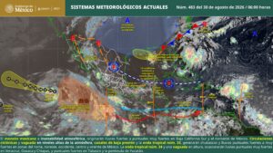 Mapa clima 30 de agosto