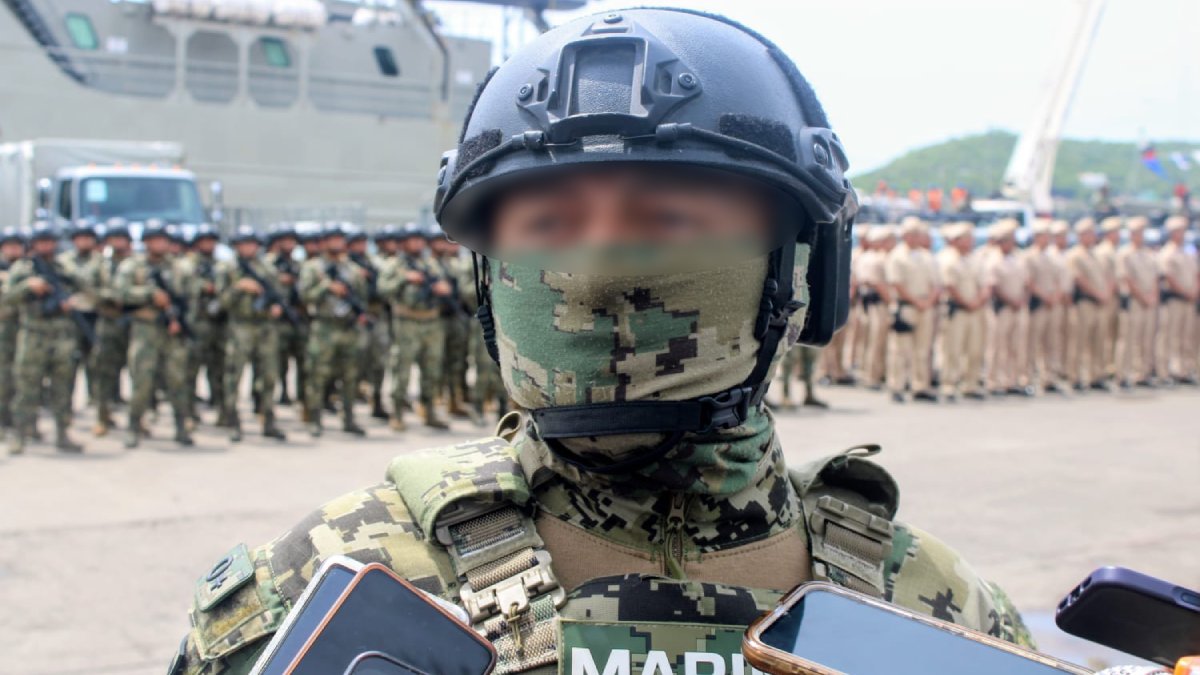 mas de mil 700 elementos de la marina saldran a las calles para reforzar seguridad en mazatlan autoridad
