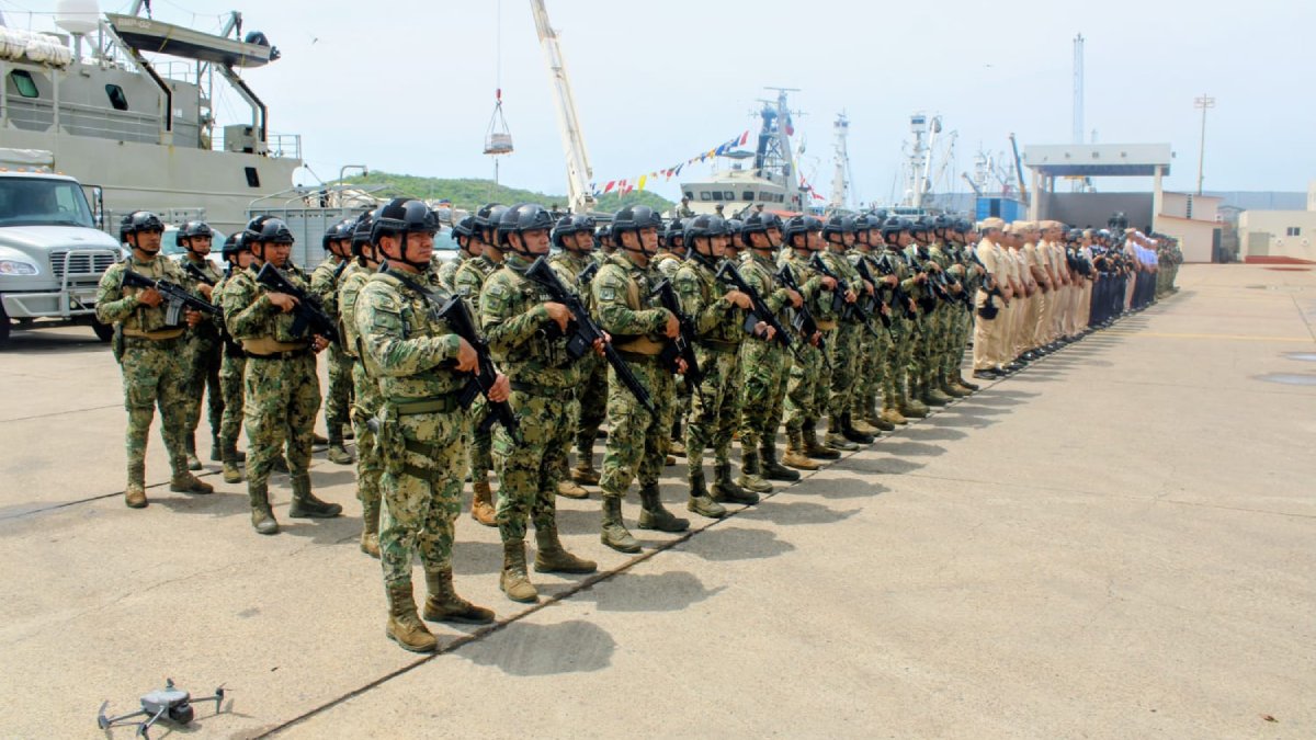 mas de mil 700 elementos de la marina saldran a las calles para reforzar seguridad en mazatlan lugar