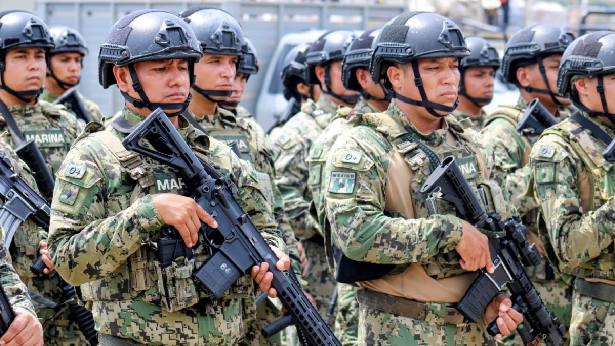 mas de mil 700 elementos de la marina saldran a las calles para reforzar seguridad en mazatlan militar